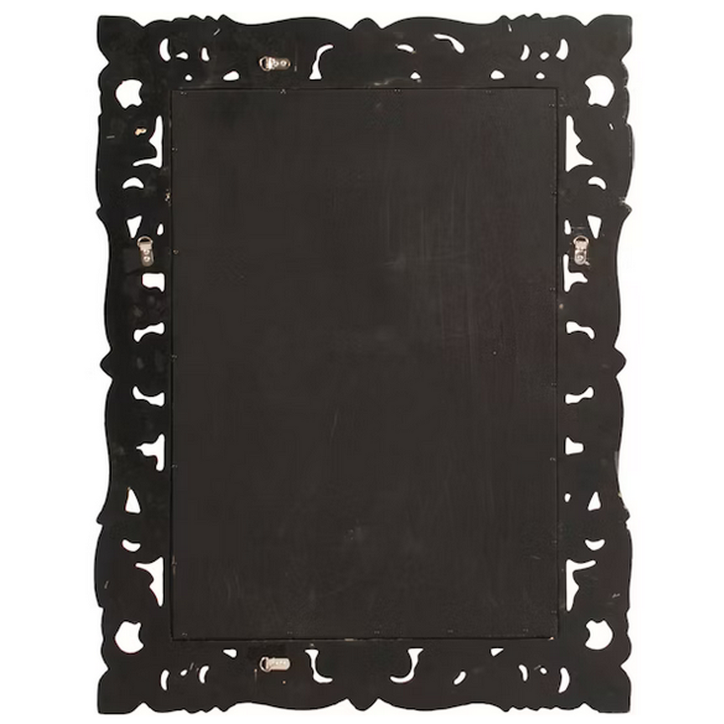 Chateau 42 X 31 inch Glossy Black Wall Mirror