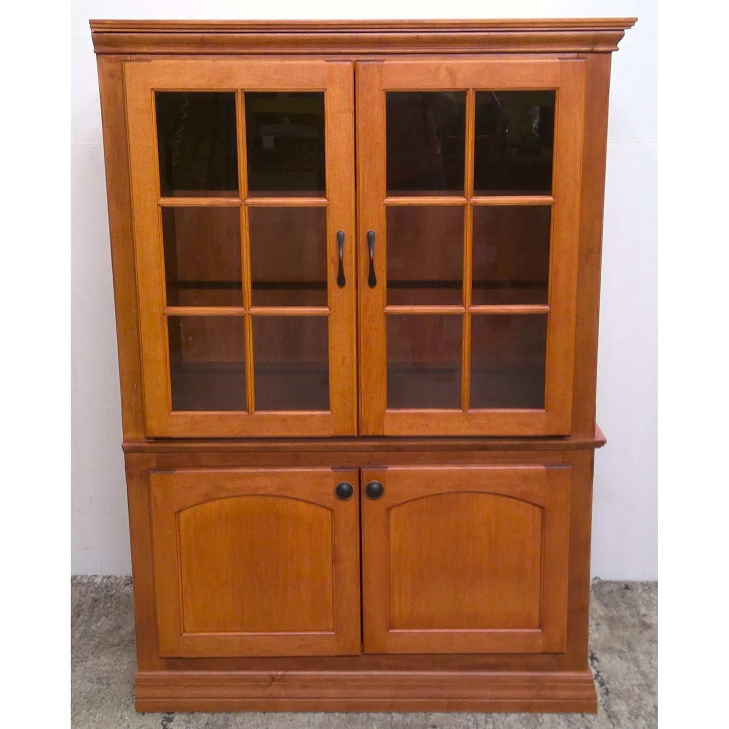 39" x 56" Glass Door Cabinet