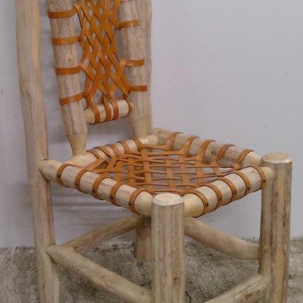 Rustic Wood Dining Chair