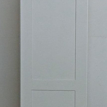 18" x 84" White Pantry Cabinet with Pullout Shelving