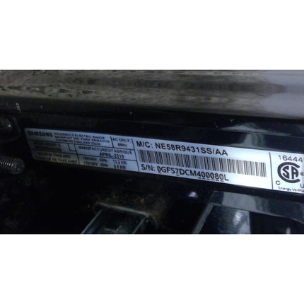 Samsung 5.8 Cu. Ft. Slide-in Electric Range