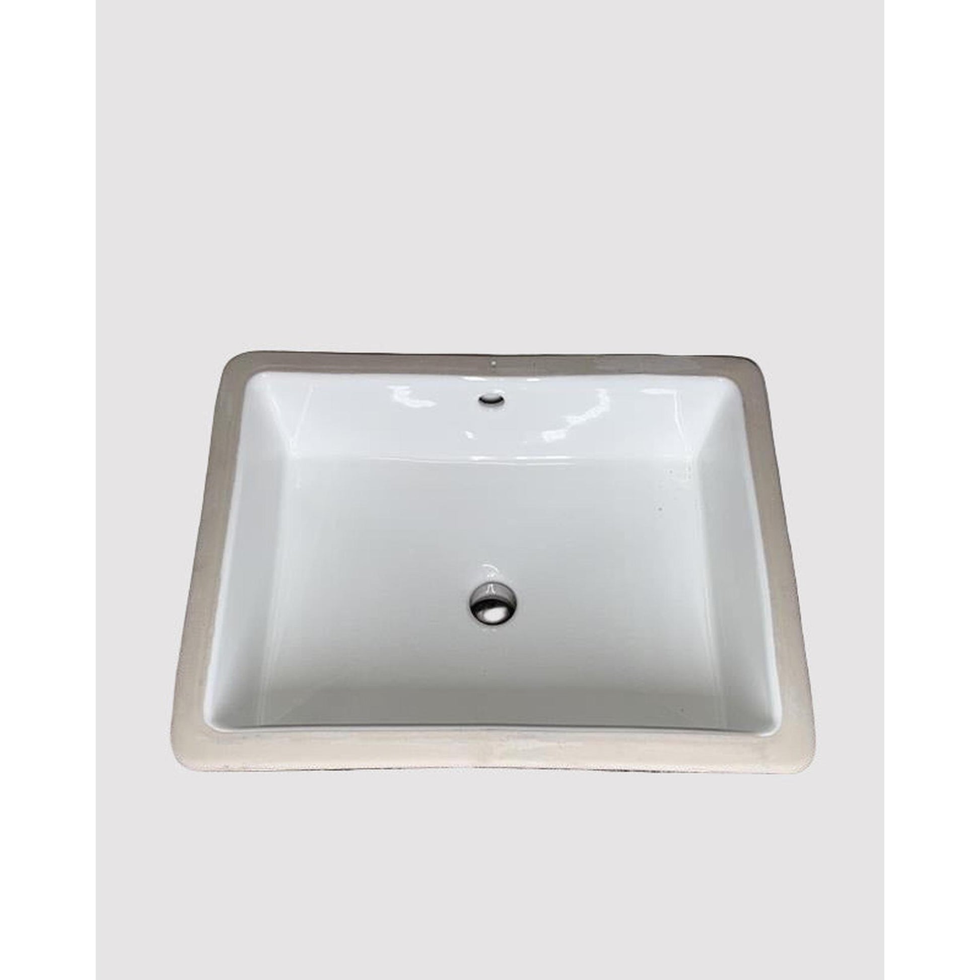 Rectangle Undermount Bathroom Sink