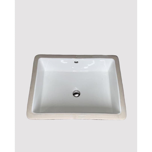 Rectangle Undermount Bathroom Sink