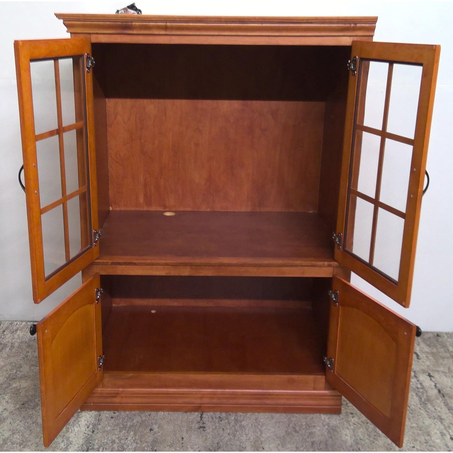 39" x 56" Glass Door Cabinet