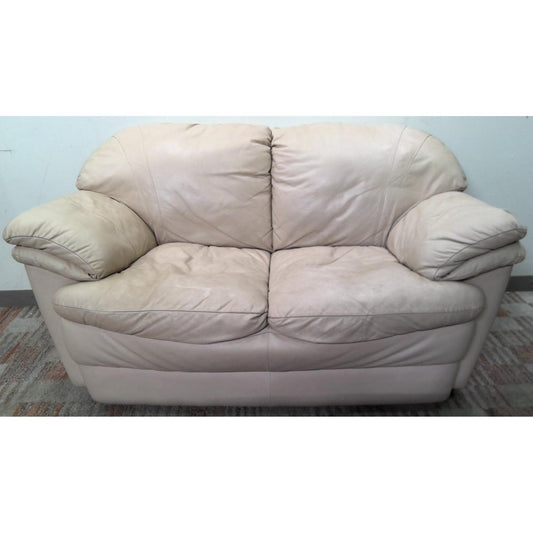 64" Tan Loveseat