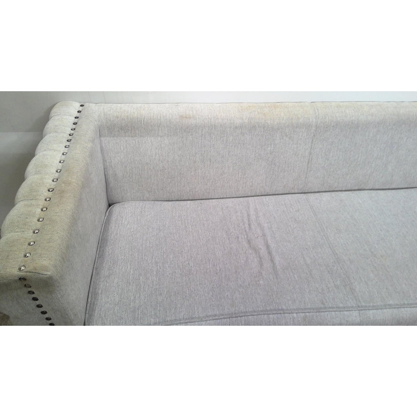 80" Gray Sofa