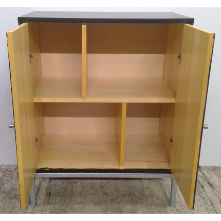 30" x 38" Black Cabinet