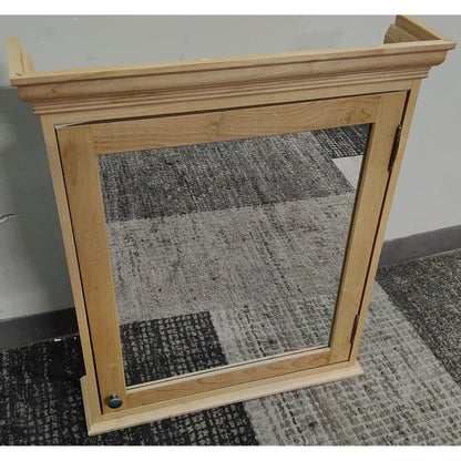 Wood Medicine Cabinet with Mirror