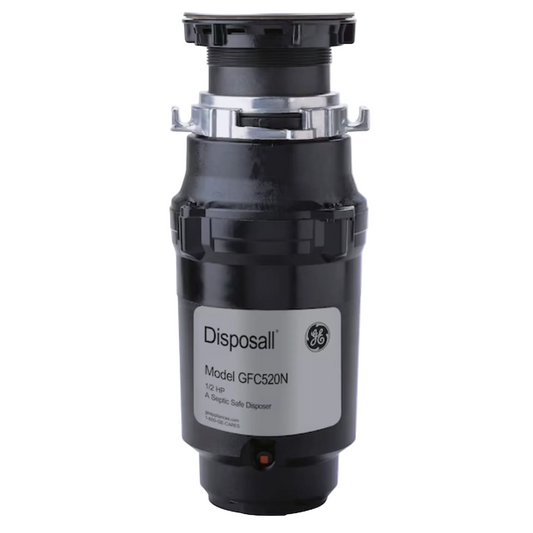 GE DISPOSALL 1/2 HP Continuous Feed Non-Corded Garbage Disposer