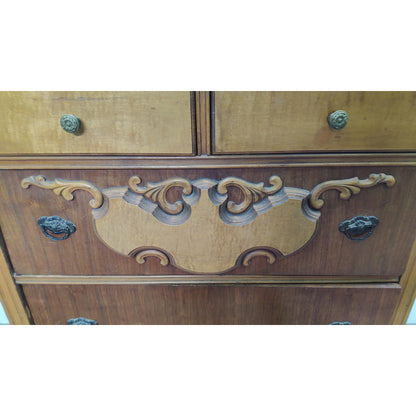 Vintage Ornate Wood Dresser