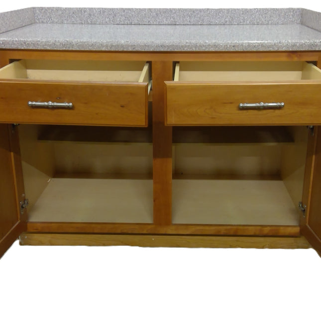 48" Base Kitchen Cabinet with Cultured Marble Countertop