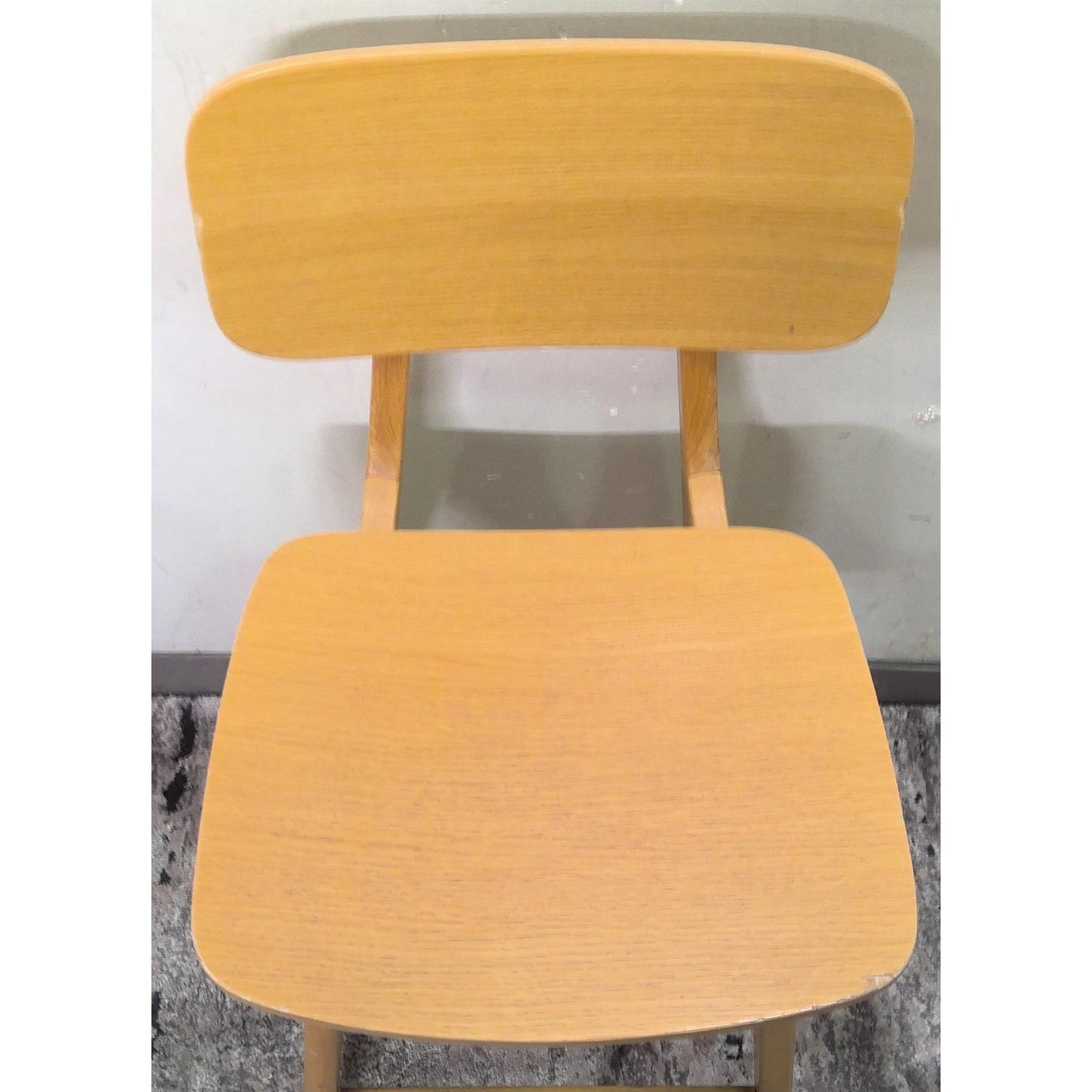 Tall Wood Dining Chair