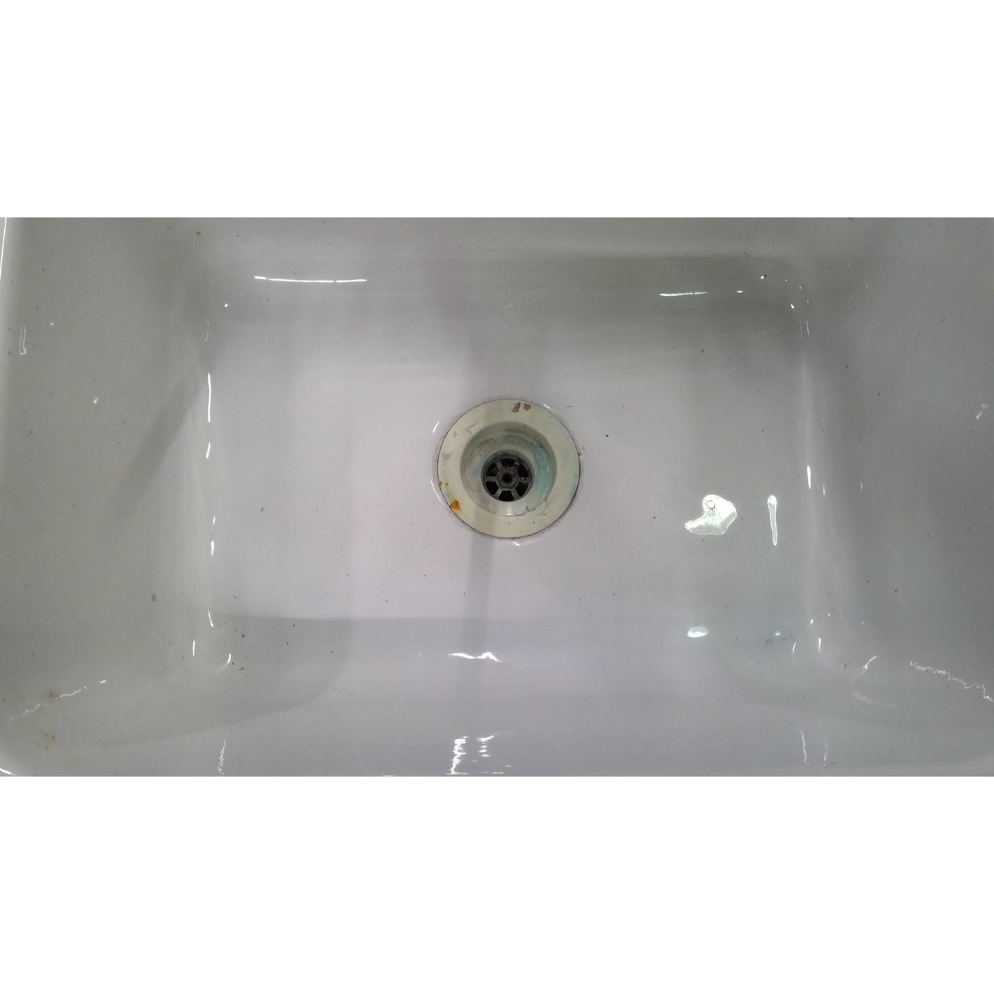 25" Cast Iron Sink with Faucet