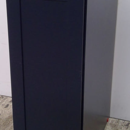 12" Blue Pullout Organizer Plywood Base Cabinet