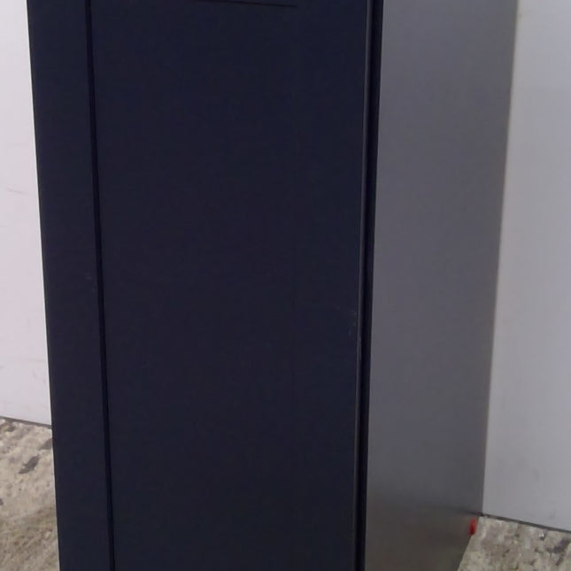 12" Blue Pullout Organizer Plywood Base Cabinet