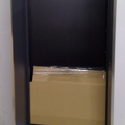 30" Black and Gray Steel Storage Locker