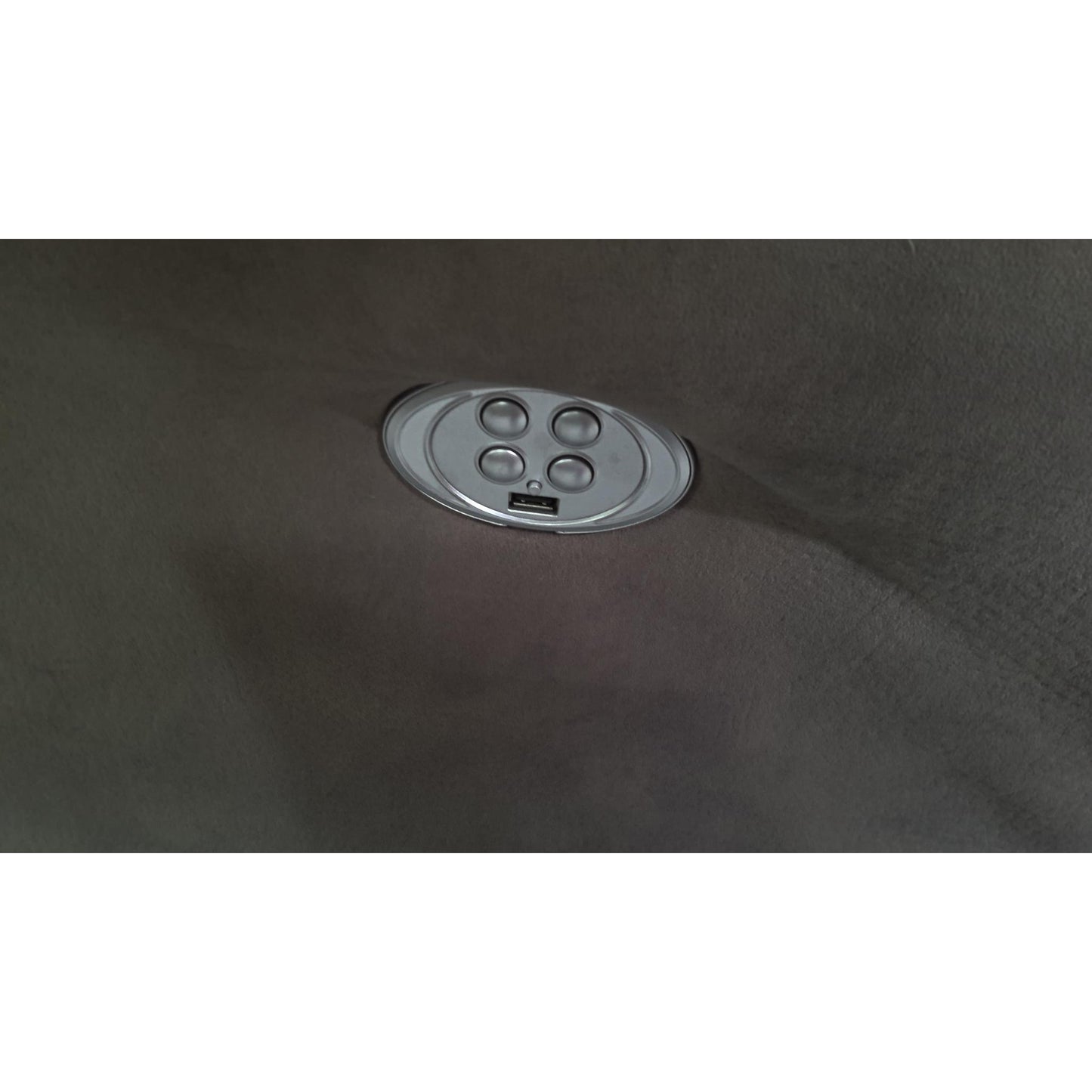 Gray Power Recliner Sectional Sofa