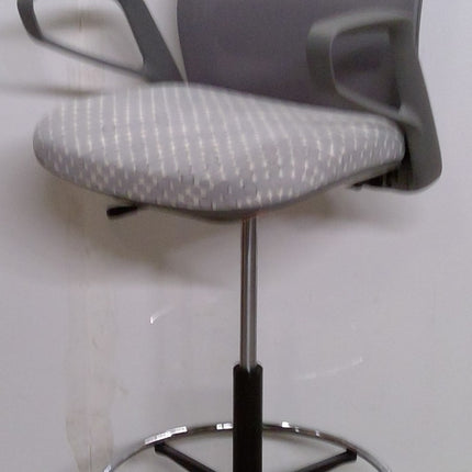 Gray High Office Chair