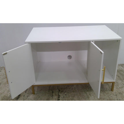 31.5" White TV Stand (Added 07/15/2026)
