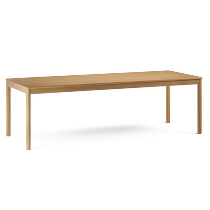 78" - 97.5" Extendable Dining Table - White Oak