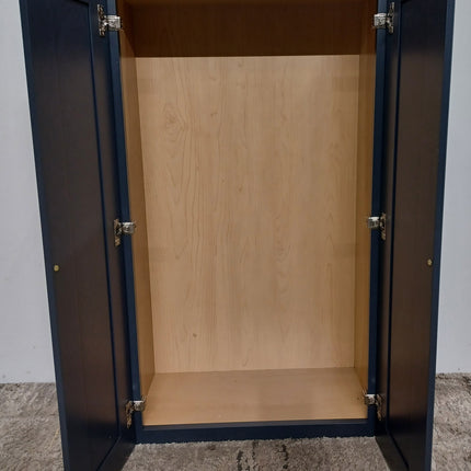 24" x 42" Blue Upper Cabinet