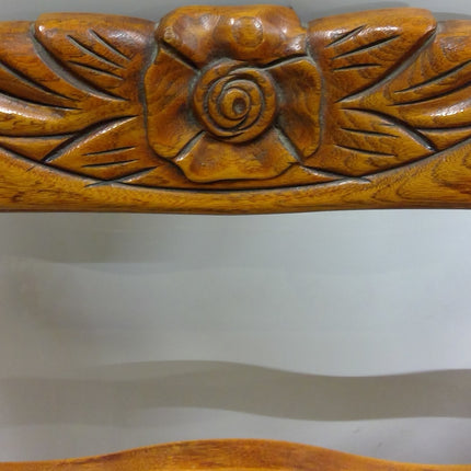 Vintage Wood Telephone Bench