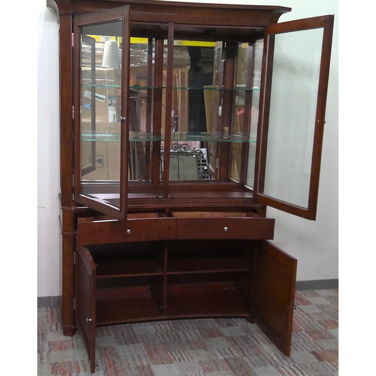 55" China Hutch
