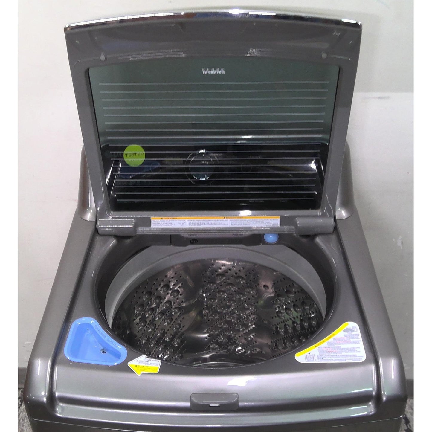 LG 5.5 cu.ft. Smart wi-fi Enabled Top Load Washer with TurboWash3D Technology