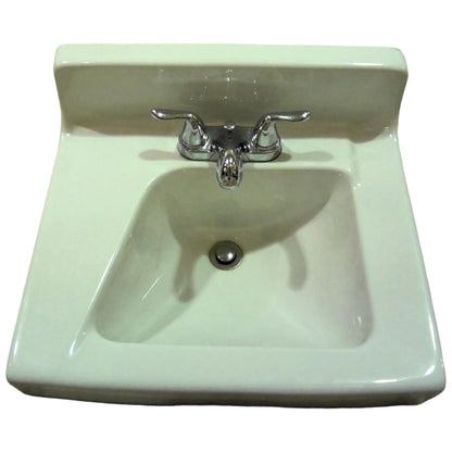 Wall-Mount 1-Bowl Sink with Faucet
