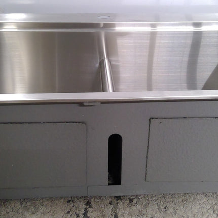 33" Topmount Double Bowl Stainless Steel Sink