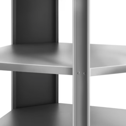 32.5" Stainless Steel Outdoor Kitchen Corner Shelf
