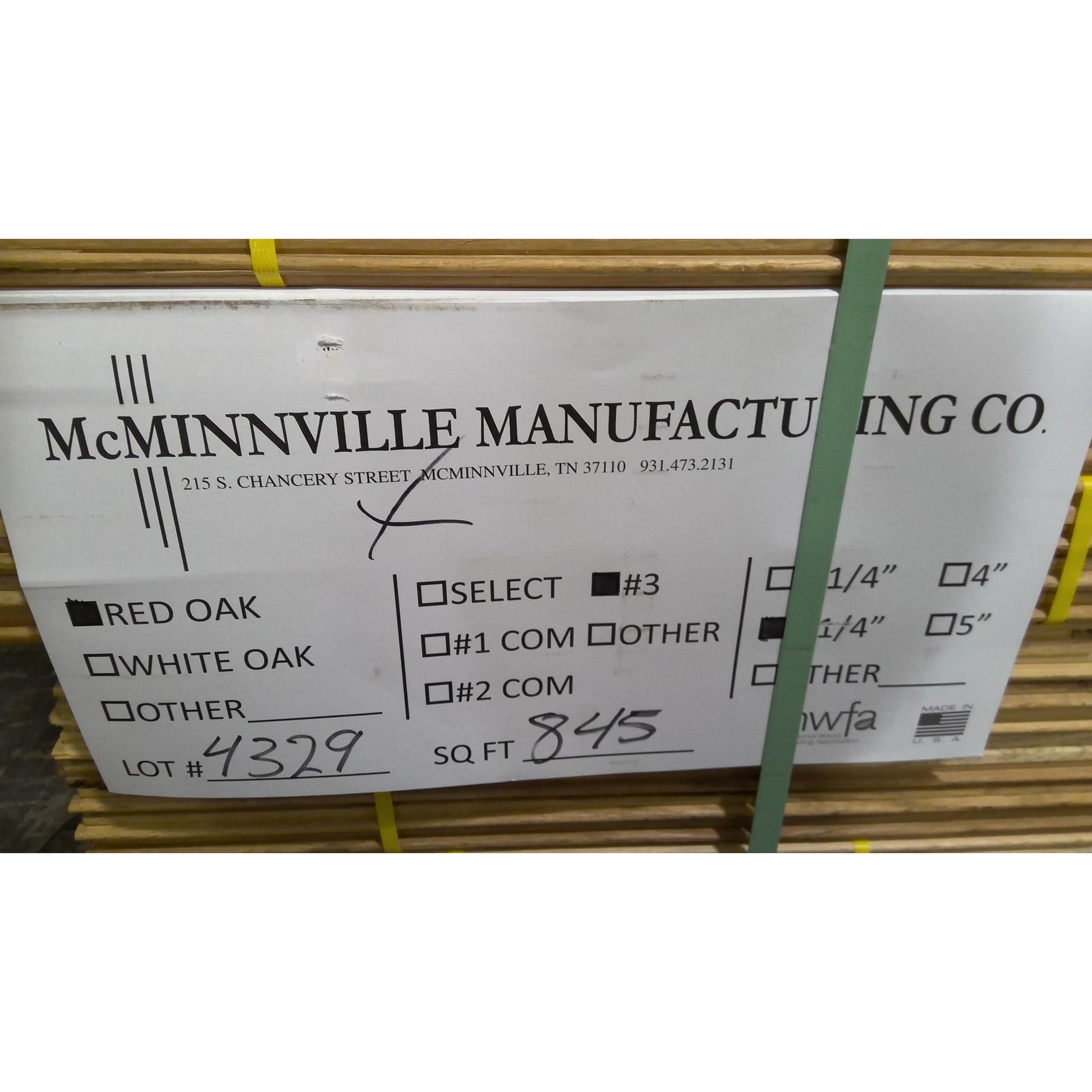 ReStore Select x 845 Square Feet of Unfinished Red Oak Hardwood Flooring