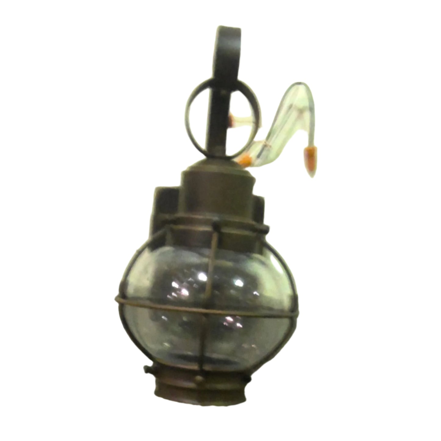 1-Light Bronze Outdoor Lantern