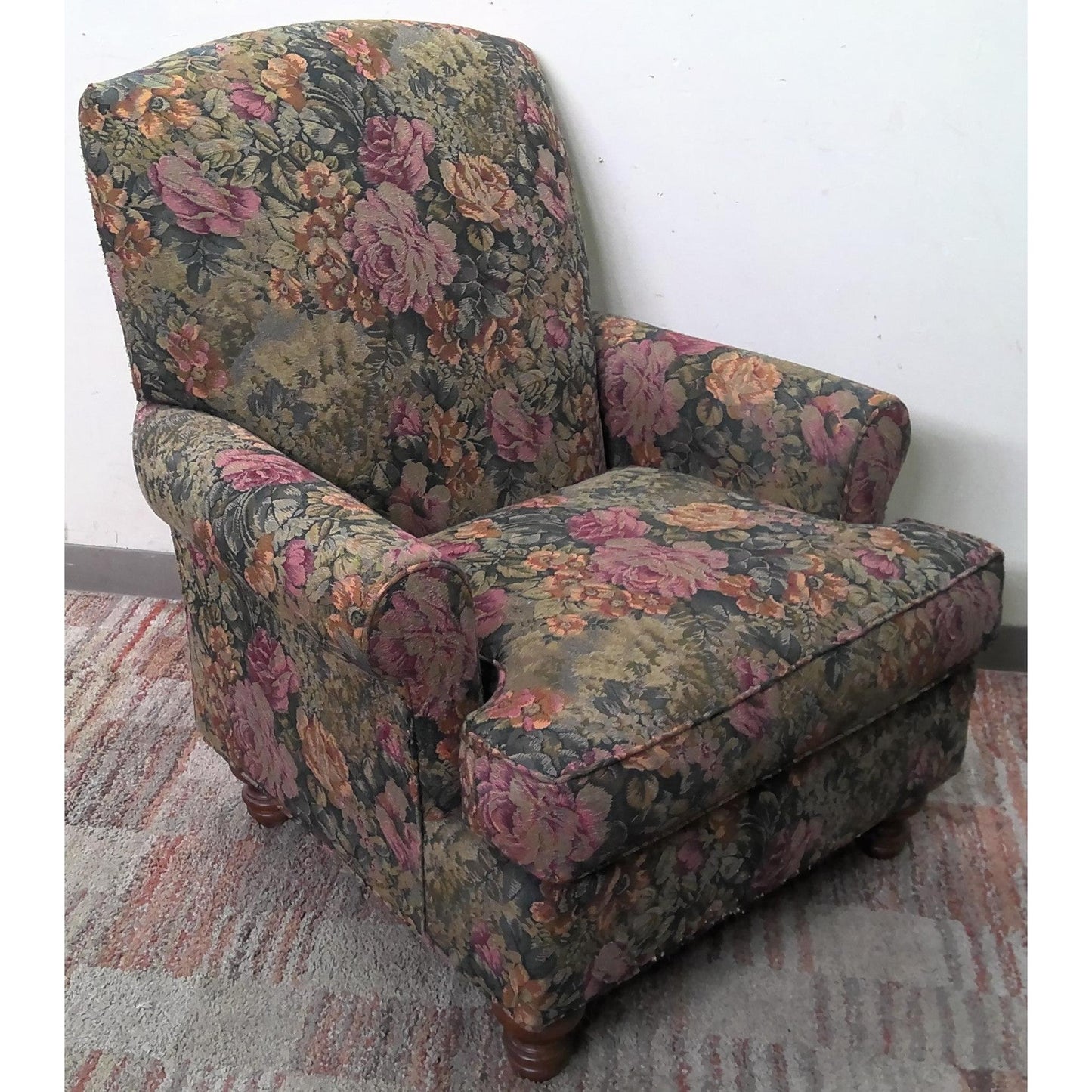 Floral Armchair
