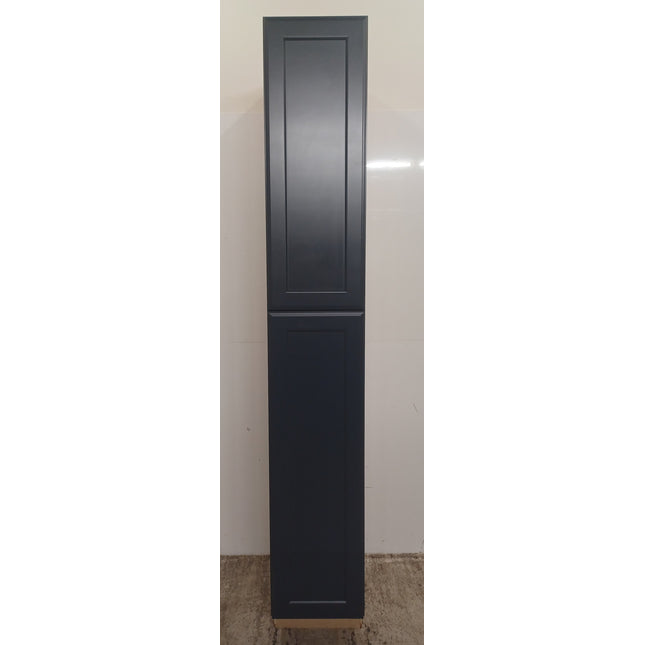 15" x 96" Blue Pantry Cabinet
