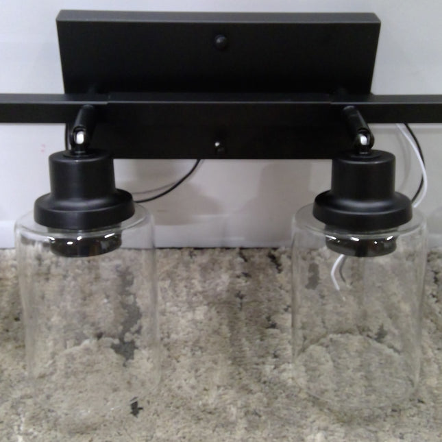 6-Light Black Vanity Light Fixture