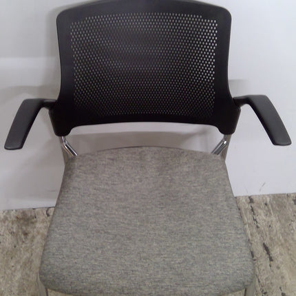 Black and Gray Office Guest Chair