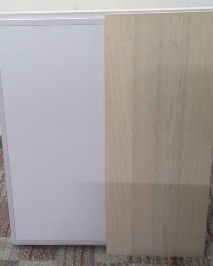 30" Gray Blind Corner Upper Cabinet