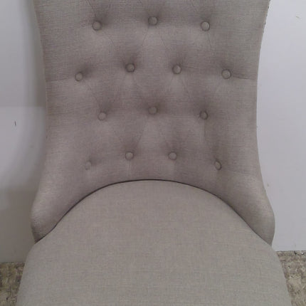 Gray Upholstered Dining Chair