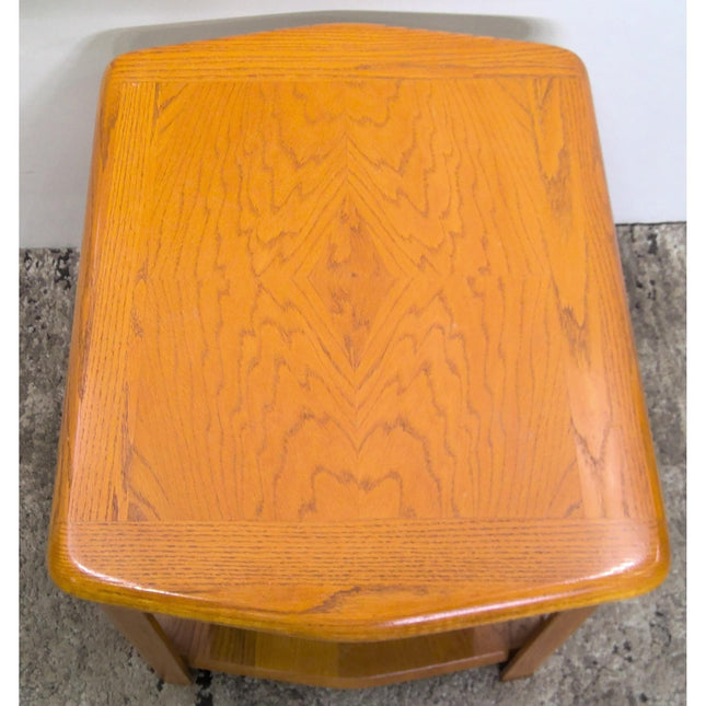 Wood End Table