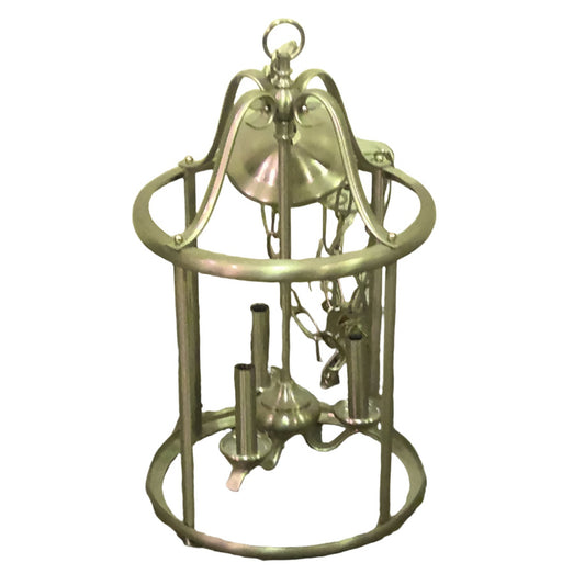 3-Light Polished Chrome Chandelier