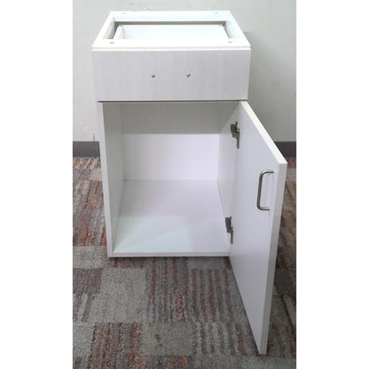 18" White Base Cabinet