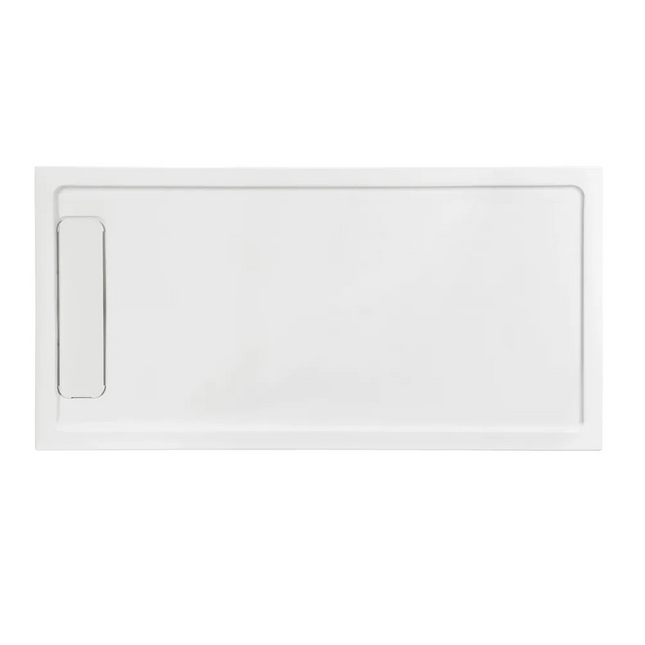 36" x 72" Rectangular Shower Base with Single Threshold and Reversible Drain
