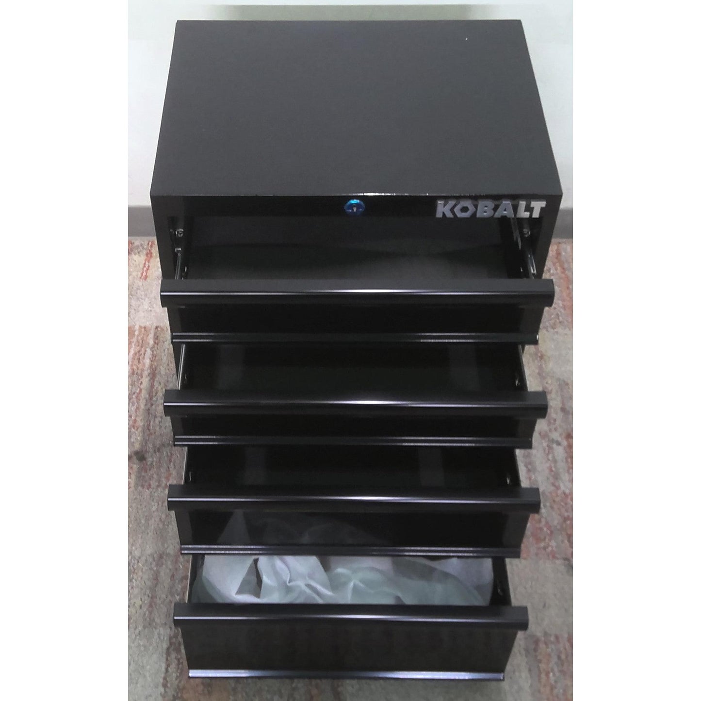 Black Kobalt 4-Drawer Tool Cabinet