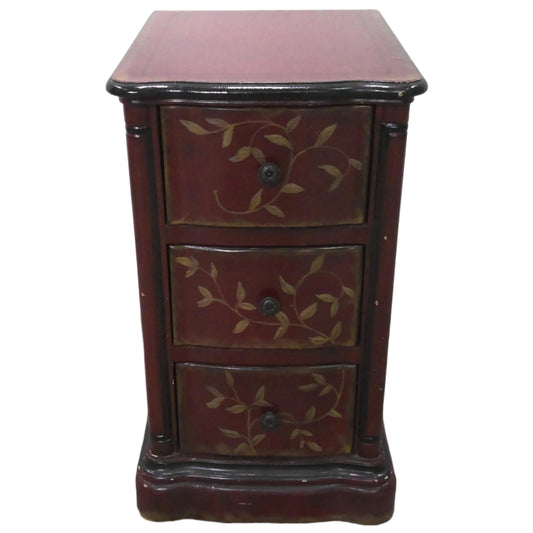 Foliate Painted End Table
