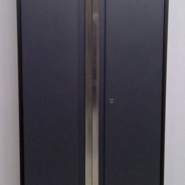 30" Black and Gray Steel Storage Locker