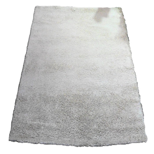 8' x 11' Gray Shag Rug