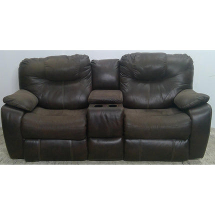78" Brown Recliner Sofa