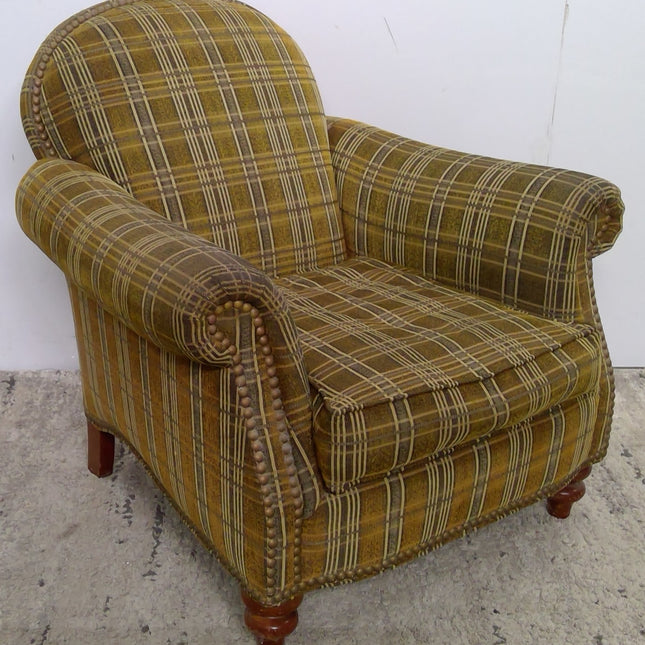 Plaid Armchair