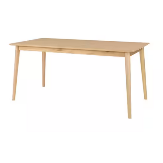 ReStore Select x 66" x 30" Natural Wood Finish Rectangular Dining Table for 6 - GW